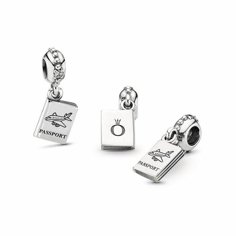 Pandora Adventure Awaits Dangle Charm - Sterling Silver/Cubic Zirconia - Canada | OD9439FK